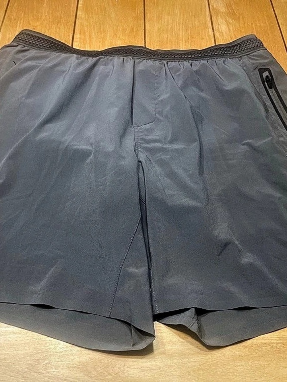 Ten Thousand The Session Short Athletic Shorts Gray XL with 7” inseam Lined EUC!